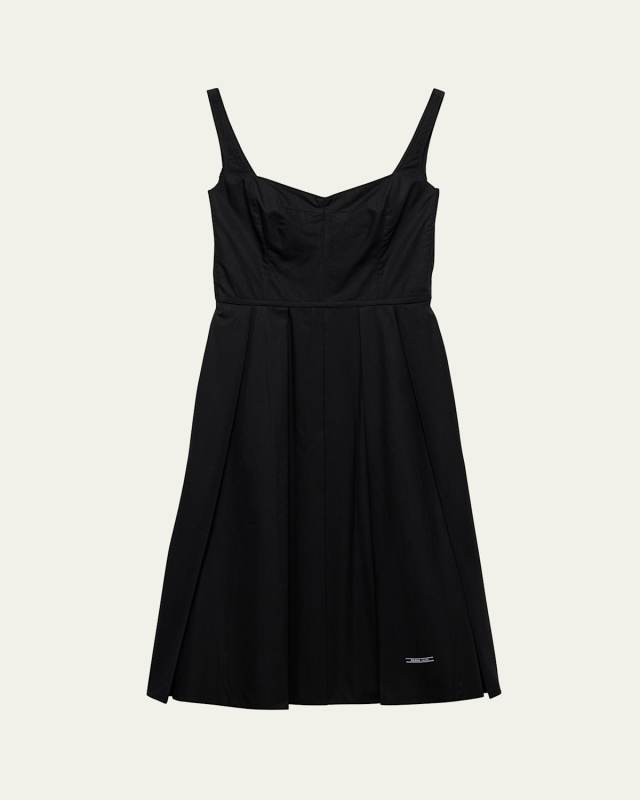 Fit-and-Flare Sleeveless Dress
